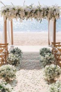  decoração de casamento na praia 