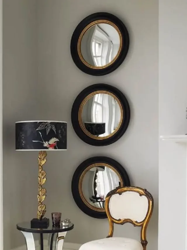 Lindas decorações com espelho